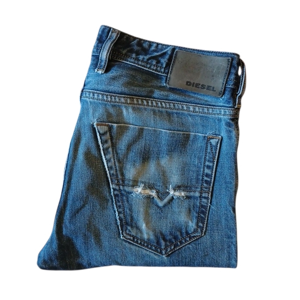 Diesel Koolter Jeans‎ Mens 28x32 TURBO DENIM Regular Slim Tapered Button Fly